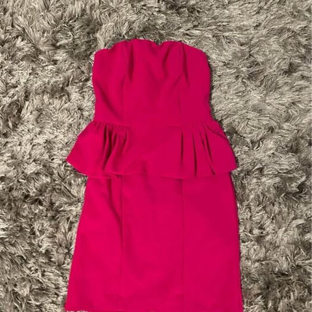 Express size 0 small pink dress lady dress prom like new. $30